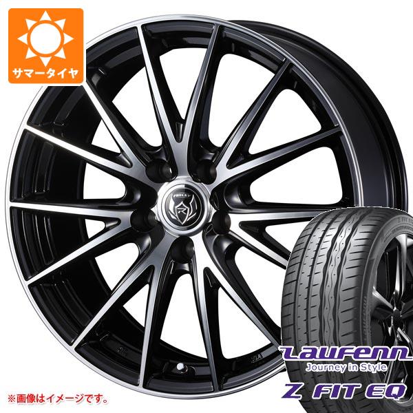 【タイヤ交換対象】サマータイヤ 215/45R18 89Y ラウフェン Zフィット EQ LK03 ライツレー VS 7.5-18 タイヤホイール4本セット