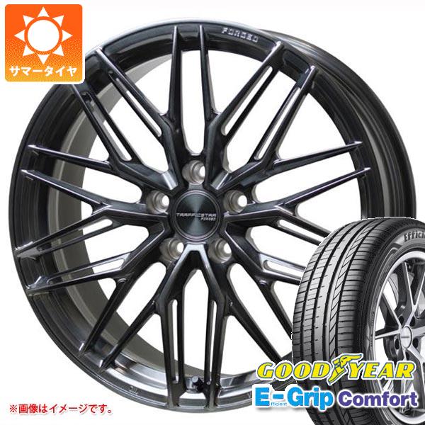 【タイヤ交換対象】サマータイヤ 225/35R19 88W XL グッドイヤー エフィシエントグリップコンフォート トラフィックスター フォージド TSF-03 8.0-19 タイヤホイール4本セット