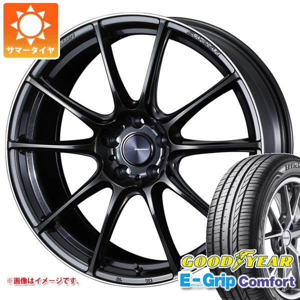 【タイヤ交換対象】サマータイヤ 245/35R20 95W XL グッドイヤー エフィシエントグリップコンフォート ウェッズスポーツ SA-25R 8.5-20 タイヤホイール4本セット｜タイヤ１番