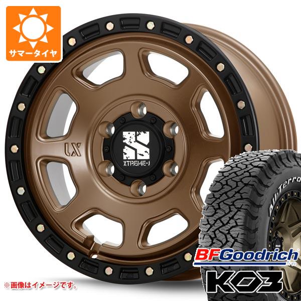 【タイヤ交換対象】5本セット FJクルーザー 10系用 サマータイヤ BFグッドリッチ オールテレーンT/A KO3 LT285/70R17 121/118S ホワイトレター MLJ エクストリームJ XJ07 8.0-17 タイヤホイール5本セット 171,000円