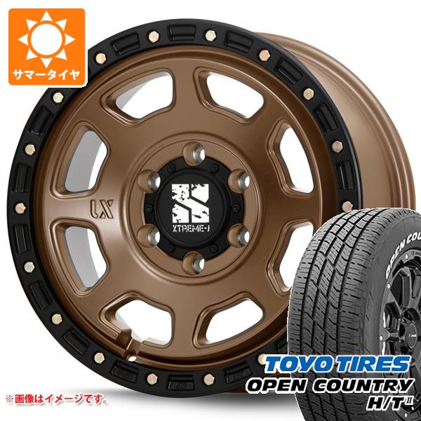 【タイヤ交換対象】トヨタ ハイエース 200系用 2026年製 サマータイヤ トーヨー オープンカントリー H/T2 215/70R16 100H ホワイトレター MLJ エクストリームJ XJ07 6.5-16 タイヤホイール4本セット｜タイヤ１番 102,050円