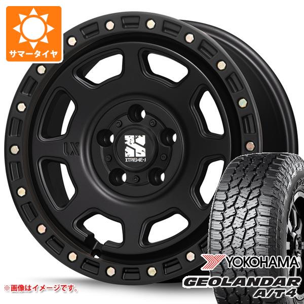 【タイヤ交換対象】トヨタ RAV4 50系用 2026年製 サマータイヤ ヨコハマ ジオランダー A/T4 G018 265/65R17 112T ブラックレター MLJ エクストリームJ XJ07 8.0-17 タイヤホイール4本セット 108,400円