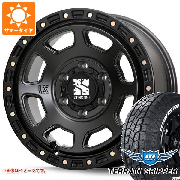 【タイヤ交換対象】サマータイヤ 285/70R17 121/118R モンスタ テレーングリッパー ホワイトレター MLJ エクストリームJ XJ07 8.0-17 タイヤホイール4本セット|タイヤ1番