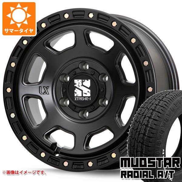 【タイヤ交換対象】ハイエース 200系用 サマータイヤ マッドスター ラジアル A/T 215/65R16C 109/107L ホワイトレター MLJ エクストリームJ XJ07 6.5-16 タイヤホイール4本セット｜タイヤ１番