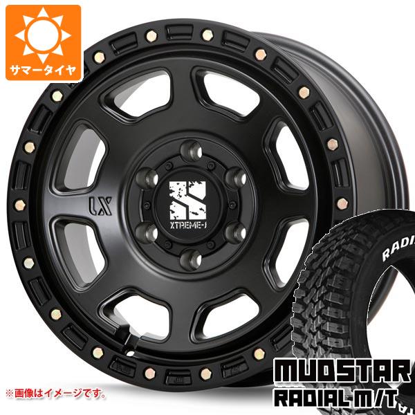【タイヤ交換対象】ハイエース 200系用 サマータイヤ マッドスター ラジアル M/T 215/65R16C 109/107R ホワイトレター MLJ エクストリームJ XJ07 6.5-16 タイヤホイール4本セット｜タイヤ１番