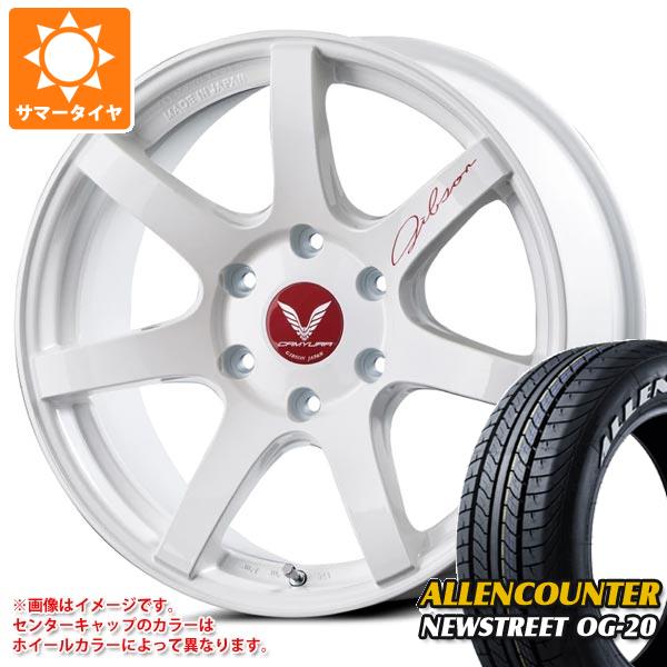 【タイヤ交換対象】ハイエース 200系用 サマータイヤ オーレンカウンター ニューストリート OG-20 215/60R17C 109/107T ホワイトレター ギブソン カミュラ 7.0-17 タイヤホイール4本セット|タイヤ1番