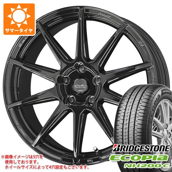 【タイヤ交換対象】サマータイヤ 165/55R14 72V ブリヂストン エコピア NH200C サーキュラー C10R 4.5-14 タイヤホイール4本セット 55,980円