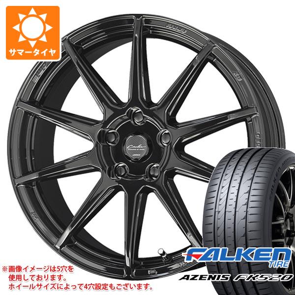 【タイヤ交換対象】サマータイヤ 225/50R18 99W XL ファルケン アゼニス FK520L サーキュラー C10R 8.0-18 タイヤホイール4本セット 97,680円