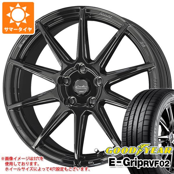 【タイヤ交換対象】サマータイヤ 225/45R18 95W XL グッドイヤー エフィシエントグリップ RVF02 サーキュラー C10R 8.0-18 タイヤホイール4本セット|タイヤ1番