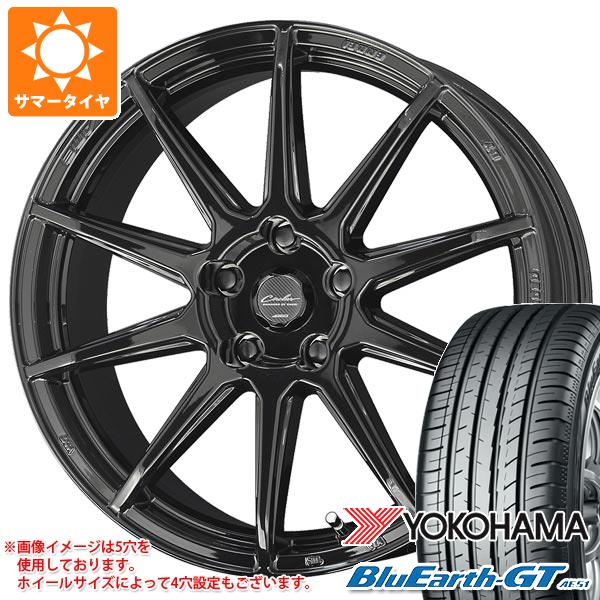 【タイヤ交換対象】サマータイヤ 225/50R18 95W ヨコハマ ブルーアースGT AE51 サーキュラー C10R 8.0-18 タイヤホイール4本セット