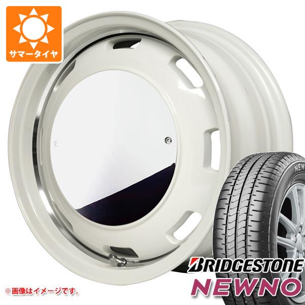 【タイヤ交換対象】ハイゼットトラック S500系用 サマータイヤ ブリヂストン ニューノ 165/60R15 77H ガルシア シスコムーン 4.5-15 タイヤホイール4本セット|タイヤ1番