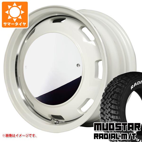 【タイヤ交換対象】5本セット スズキ ジムニーノマド JC74W用 サマータイヤ マッドスター ラジアル M/T 225/70R16 103S ホワイトレター ガルシア シスコムーン 6.0-16 タイヤホイール5本セット