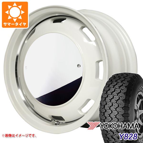 【タイヤ交換対象】サマータイヤ 175R14 6PR ヨコハマ Y828A (175/80R14 94/93N相当) ガルシア シスコムーン 4.5-14 タイヤホイール4本セット
