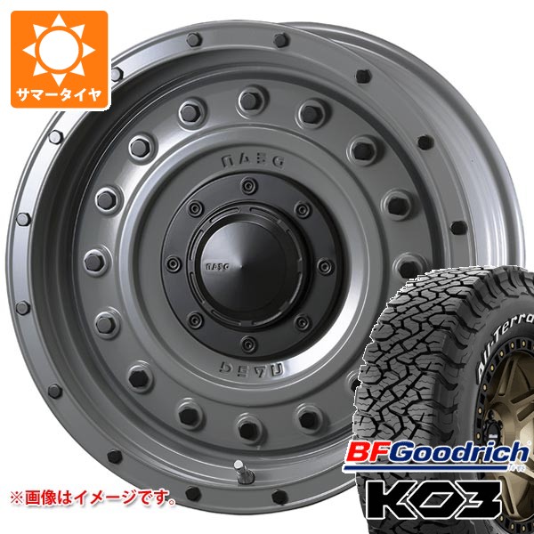 【タイヤ交換対象】サマータイヤ 265/70R17 118/115S BFグッドリッチ オールテレーンT/A KO3 ホワイトレター クリムソン ディーン コロラド 8.0-17 タイヤホイール4本セット