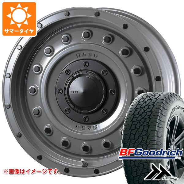 【タイヤ交換対象】トライトン LC2T用 サマータイヤ BFグッドリッチ トレールテレーンT/A 265/65R17 112T アウトラインホワイトレター クリムソン ディーン コロラド 8.0-17 タイヤホイール4本セット