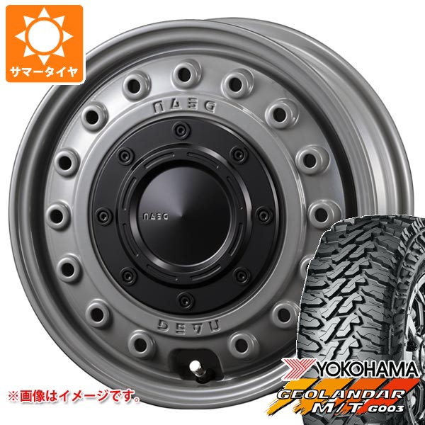 【タイヤ交換対象】スズキ エブリイバン DA17V用 サマータイヤ ヨコハマ ジオランダー M/T G003 145/80R12 80/78N LT (145R12 6PR相当) クリムソン ディーン コロラド 4.0-12 タイヤホイール4本セット