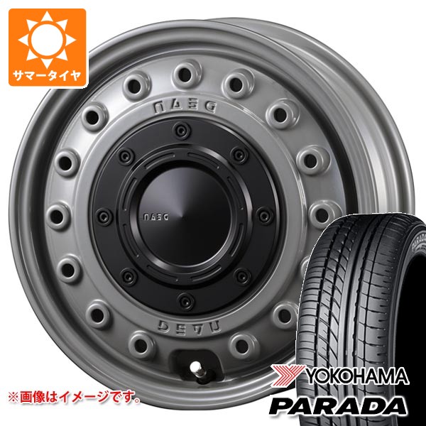 【タイヤ交換対象】ダイハツ ハイゼットトラック S500系用 サマータイヤ 2026年製 ヨコハマ パラダ PA03 165/55R14C 95/93N ブラックレター クリムソン ディーン コロラド 4.5-14 タイヤホイール4本セット 85,800円