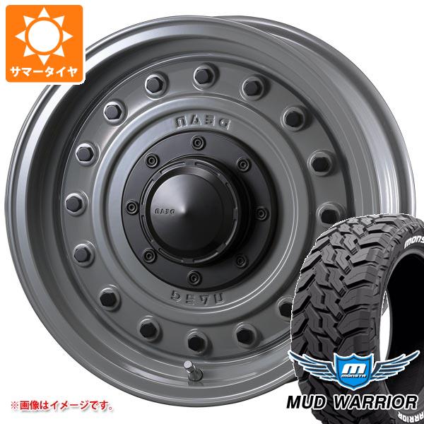 【タイヤ交換対象】ジムニー JB64W用 サマータイヤ モンスタ マッドウォーリアー LT215/70R16 107/105Q ホワイトレター クリムソン ディーン コロラド 5.5-16 タイヤホイール4本セット