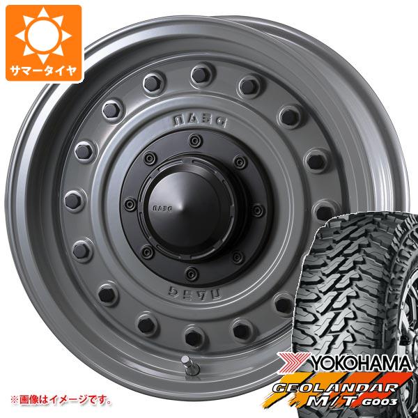 【タイヤ交換対象】5本セット ジムニー用 2026年製 サマータイヤ ヨコハマ ジオランダー M/T G003 185/85R16 105/103N LT クリムソン ディーン コロラド 5.5-16 タイヤホイール5本セット|タイヤ1番