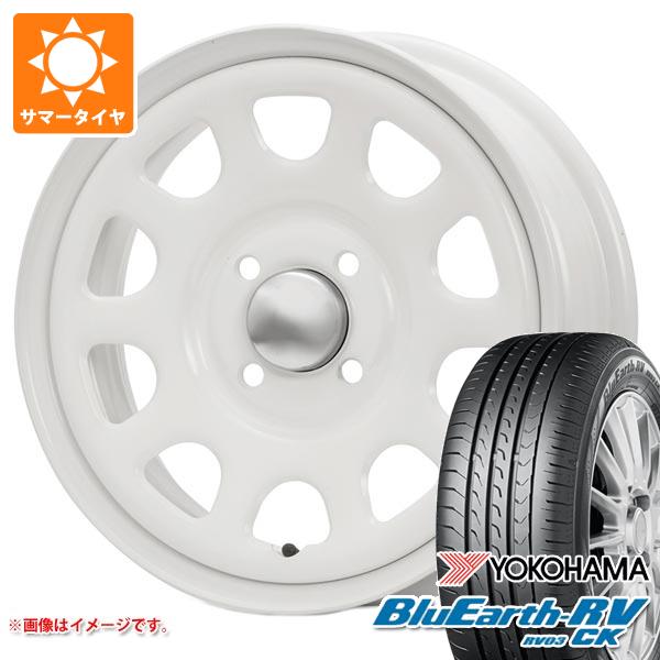 【タイヤ交換対象】2026年製 サマータイヤ 155/65R14 75H ヨコハマ ブルーアースRV RV03CK MLJ デイトナ SS 5.0-14 タイヤホイール4本セット 47,700円