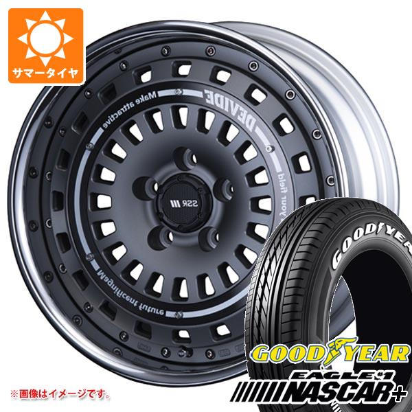 【タイヤ交換対象】ライズ用 2026年製 サマータイヤ グッドイヤー イーグル #1 ナスカープラス 215/60R17C 109/107R ホワイトレター SSR ディバイド クロスバッハ 6.5-17 タイヤホイール4本セット|タイヤ1番