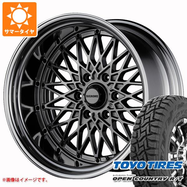 【タイヤ交換対象】ハイエース 200系用 2026年製 サマータイヤ トーヨー オープンカントリー R/T 215/70R16 100Q ブラックレター ファブレス ヴァローネ RM-6 6.5-16 タイヤホイール4本セット|タイヤ1番
