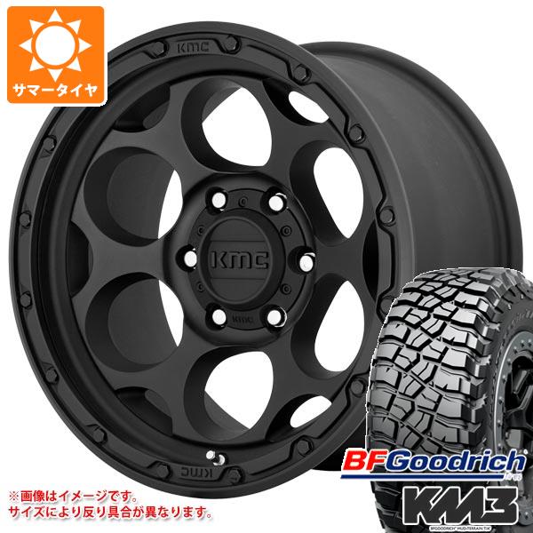 【タイヤ交換対象】5本セット ジープ ラングラー JK/JL系用 サマータイヤ BFグッドリッチ マッドテレーンT/A KM3 LT295/70R17 121/118Q KMC KM541 ダーティーハリー タイヤホイール5本セット