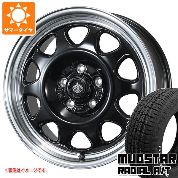 【タイヤ交換対象】T31エクストレイル用 サマータイヤ マッドスター ラジアル A/T 215/65R16C 109/107L ホワイトレター ランドフット SWZ 7.0-16 タイヤホイール4本セット｜タイヤ１番