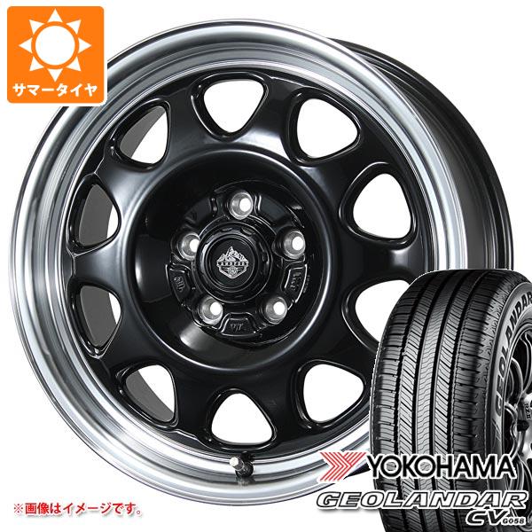 【タイヤ交換対象】サマータイヤ 245/65R17 107H ヨコハマ ジオランダー CV G058 ランドフット SWZ 7.0-17 タイヤホイール4本セット｜タイヤ１番