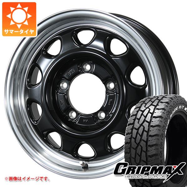 【タイヤ交換対象】ジムニー JB64W用 サマータイヤ グリップマックス マッドレイジ R/T MAX LT215/70R16 100/97R ホワイトレター ランドフット SWZ 5.5-16 タイヤホイール4本セット