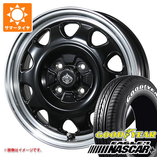 【タイヤ交換対象】ライズ用 2026年製 サマータイヤ グッドイヤー イーグル ＃1 ナスカープラス 215/65R16C 109/107R ホワイトレター ランドフット SWZ 6.0-16 タイヤホイール4本セット