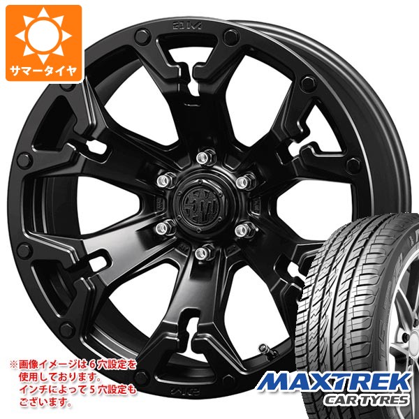【タイヤ交換対象】ランドクルーザー300用 サマータイヤ マックストレック フォルティス T5 275/55R20 117V XL クリムソン MG ゴーレム 9.0-20 タイヤホイール4本セット|タイヤ1番