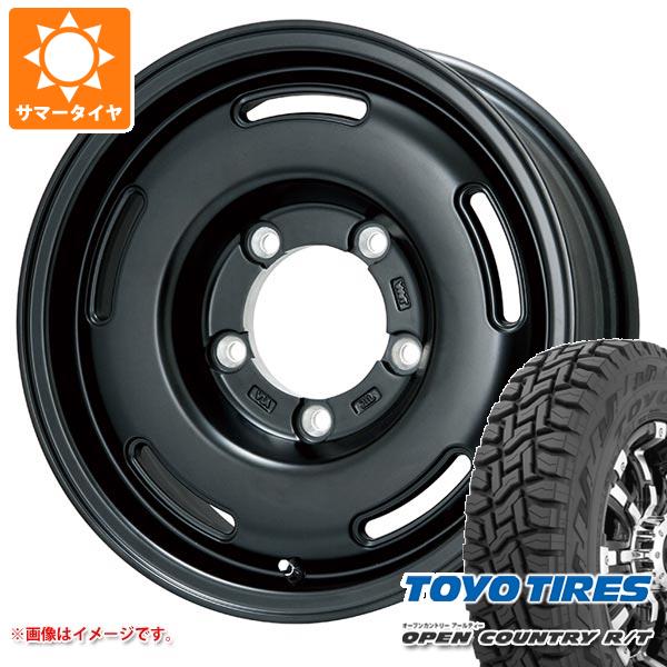 【タイヤ交換対象】5本セット ジムニーシエラ JB74W用 サマータイヤ トーヨー オープンカントリー R/T 235/70R16 106Q ホワイトレター プレミックス プディン 5.5-16 タイヤホイール5本セット