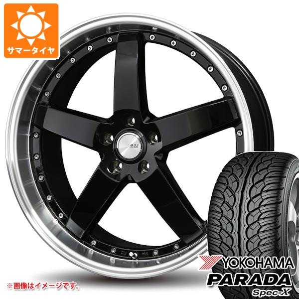 【タイヤ交換対象】サマータイヤ 235/55R20 102V ヨコハマ パラダ スペック-X PA02 バドックス ロクサーニ グラスターファイブ 8.5-20 タイヤホイール4本セット
