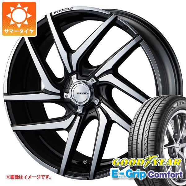 【タイヤ交換対象】サマータイヤ 245/35R20 95W XL グッドイヤー エフィシエントグリップコンフォート クリムソン マーテル ルーカスFF 8.5-20 タイヤホイール4本セット
