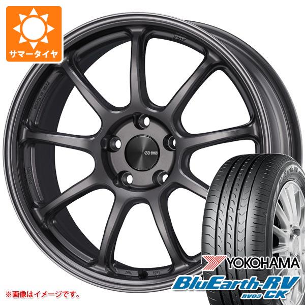 【タイヤ交換対象】2026年製 サマータイヤ 165/60R15 77H ヨコハマ ブルーアースRV RV03CK エンケイ パフォーマンスライン PF09 5.0-15 タイヤホイール4本セット
