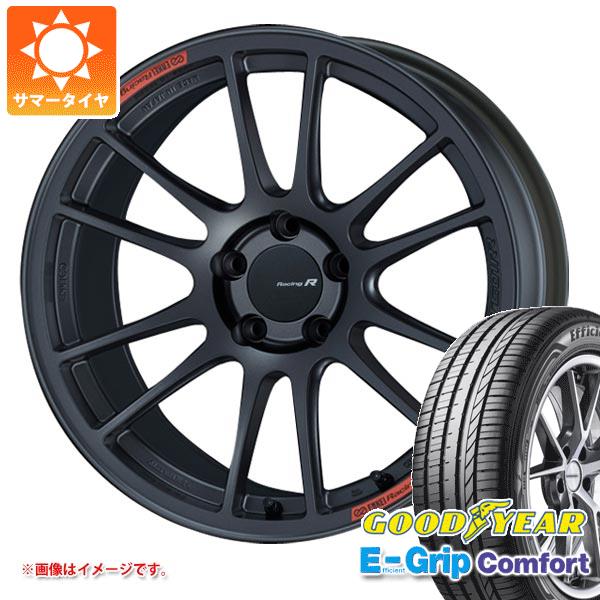 【タイヤ交換対象】サマータイヤ 235/50R18 101W XL グッドイヤー エフィシエントグリップコンフォート エンケイ レーシング レボリューション GTC01RR 8.0-18 タイヤホイール4本セット|タイヤ1番