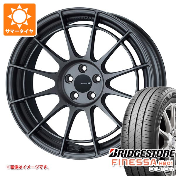 【タイヤ交換対象】サマータイヤ 215/40R17 87W XL ブリヂストン フィネッサ HB01 エンケイ レーシング レボリューション NT03RR 7.0-17 タイヤホイール4本セット|タイヤ1番
