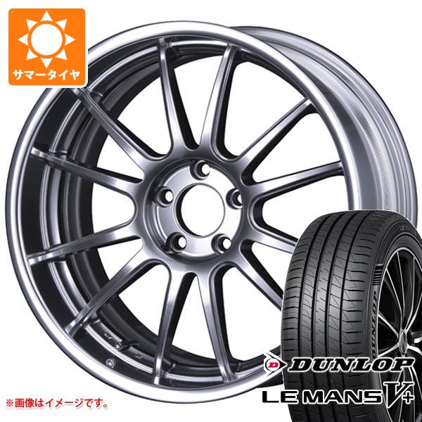 【タイヤ交換対象】サマータイヤ 225/35R19 88W XL ダンロップ ルマン5 LM5+ SSR ライナー タイプ12R 8.0-19 タイヤホイール4本セット
