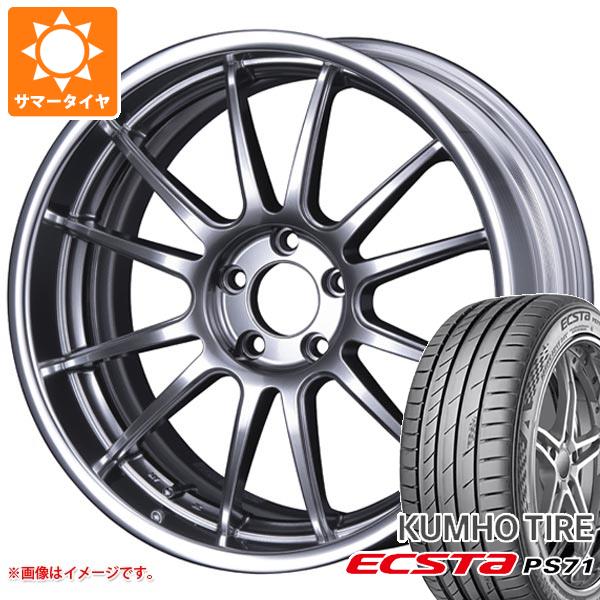 【タイヤ交換対象】サマータイヤ 245/35R20 95Y XL クムホ エクスタ PS71 SSR ライナー タイプ12R 8.5-20 タイヤホイール4本セット