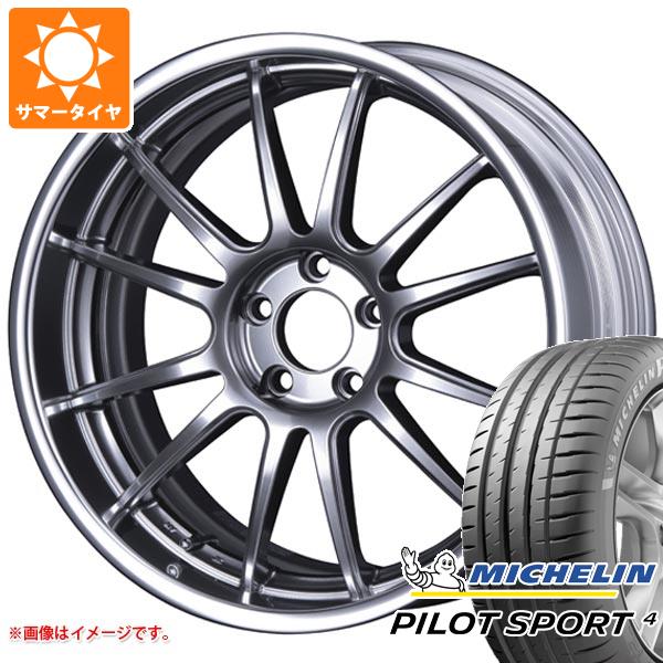 【タイヤ交換対象】サマータイヤ 235/40R19 (96Y) XL ミシュラン パイロットスポーツ4 SSR ライナー タイプ12R 8.0-19 タイヤホイール4本セット