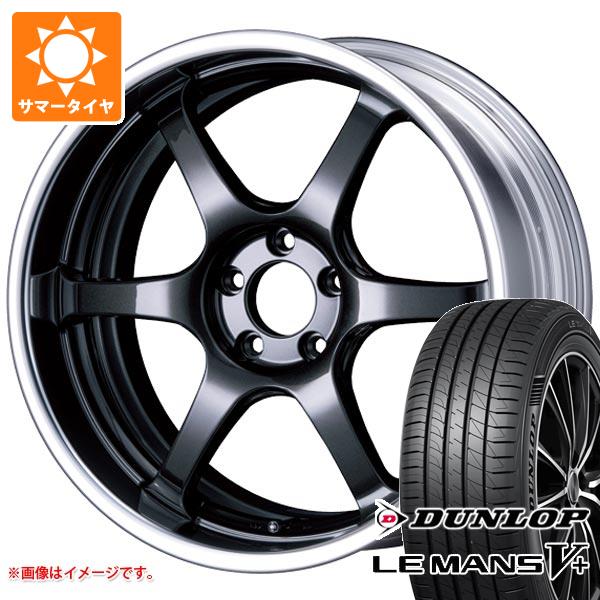 【タイヤ交換対象】サマータイヤ 225/35R19 88W XL ダンロップ ルマン5 LM5+ SSR ライナー タイプ6R 8.0-19 タイヤホイール4本セット