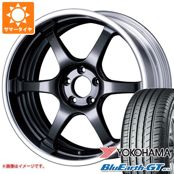 【タイヤ交換対象】サマータイヤ 225/40R18 92W XL ヨコハマ ブルーアースGT AE51 SSR ライナー タイプ6R 8.0-18 タイヤホイール4本セット｜タイヤ１番 171,300円