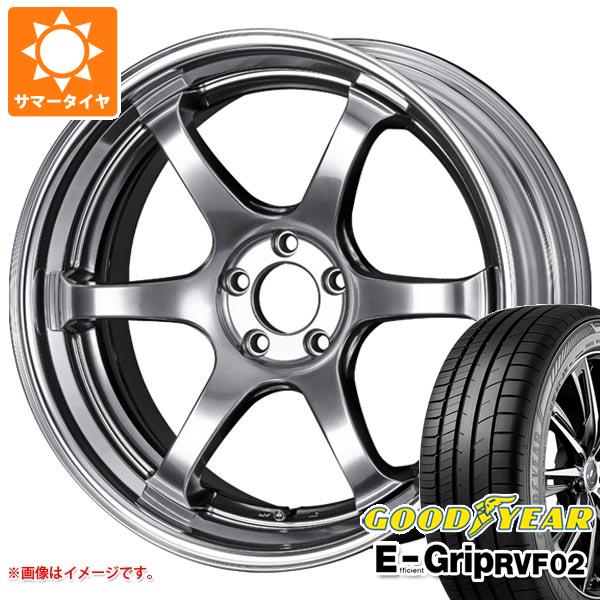 【タイヤ交換対象】サマータイヤ 245/45R20 103W XL グッドイヤー エフィシエントグリップ RVF02 SSR ライナー タイプ6S 8.5-20 タイヤホイール4本セット