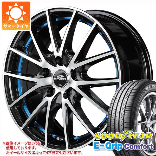 【タイヤ交換対象】サマータイヤ 165/55R14 72V グッドイヤー エフィシエントグリップコンフォート MID ホイールズ RX27 4.5-14 タイヤホイール4本セット|タイヤ1番