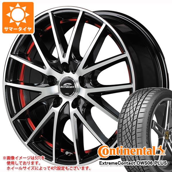 【タイヤ交換対象】サマータイヤ 215/40R18 89Y XL コンチネンタル エクストリームコンタクト DWS06 プラス MID ホイールズ RX27 7.0-18 タイヤホイール4本セット|タイヤ1番