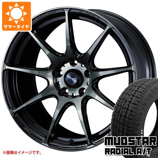 【タイヤ交換対象】サマータイヤ 175/65R15 88H XL マッドスター ラジアル A/T ホワイトレター ウェッズスポーツ SA-99R 6.0-15 タイヤホイール4本セット｜タイヤ１番