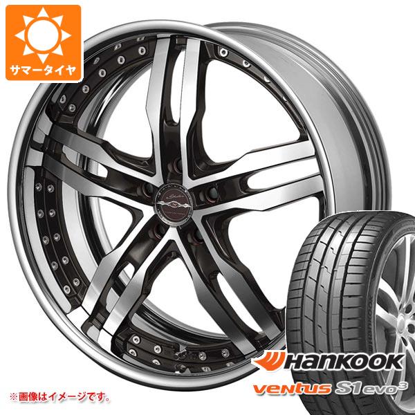 【タイヤ交換対象】サマータイヤ 245/40R19 (98Y) XL ハンコック ベンタス S1 エボ3 K127 シャレン XF-55 8.0-19 タイヤホイール4本セット|タイヤ1番