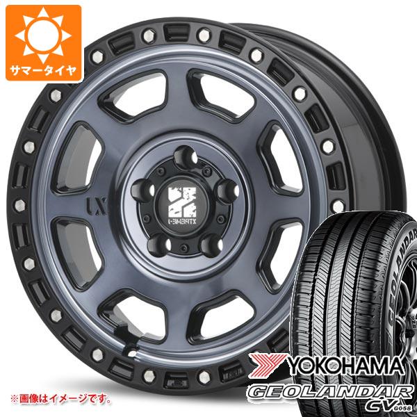 【タイヤ交換対象】サマータイヤ 245/65R17 107H ヨコハマ ジオランダー CV G058 MLJ エクストリームJ XJ07 5穴 GBM 8.0-17 タイヤホイール4本セット|タイヤ1番