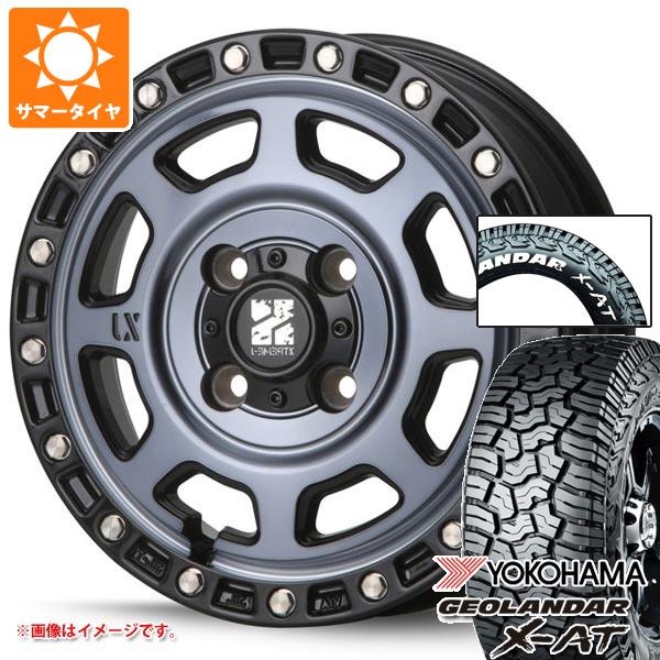 【タイヤ交換対象】ハイゼットトラック S500系用 2026年製 サマータイヤ ヨコハマ ジオランダー X-AT G016 175/80R14 99/98N LT ホワイトレター G016A MLJ エクストリームJ XJ07 4.5-14 タイヤホイール4本セット｜タイヤ１番